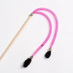 Дразнилка - удочка «Норка на трубочке», на деревянной палочке, цвет МИКС