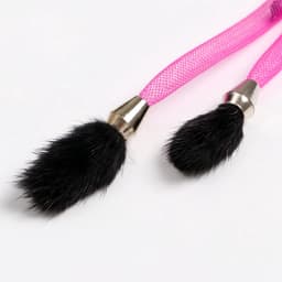 Дразнилка - удочка «Норка на трубочке», на деревянной палочке, цвет МИКС