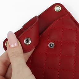 Кнопка установочная, Альфа (S-образная), железная, d=10 мм, цвет чёрный никель