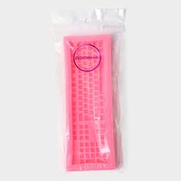 Молд для заливки Доляна «Клавиатура», силикон, 14.5×4.5×1 см, розовый