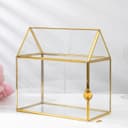 Шкатулка для украшений «Свадебный банк, семейный очаг», 25×14.5×24 см, стекло