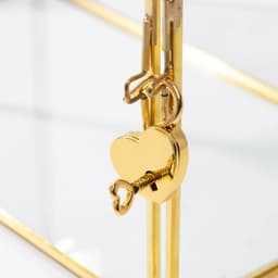 Шкатулка для украшений «Свадебный банк, семейный очаг», 25×14.5×24 см, стекло