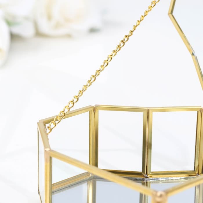 Шкатулка для украшений (колец, колье, серёг) «Сердце», стекло, 12×12×4 см