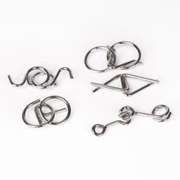 Адвент - календарь с металлическими головоломками «Новогодняя почта», 5 шт.