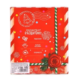 Адвент - календарь с металлическими головоломками «Новогодняя почта», 5 шт.