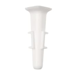 Угол внутренний для плинтуса «Деконика», 85 мм, 001 белый