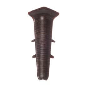 Угол внутренний для плинтуса «Деконика», 85 мм, цвет 303 венге темный