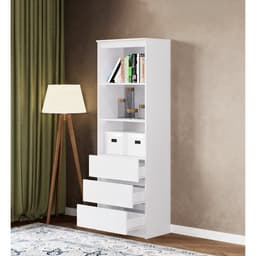 Стеллаж «Мадера», 600×340×1790 мм, цвет белый