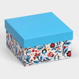 Набор подарочных новогодних коробок 5 в 1 «С Новым годом», 14×14×8 - 22×22×12 см