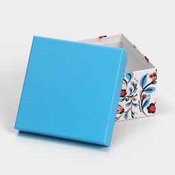 Набор подарочных новогодних коробок 5 в 1 «С Новым годом», 14×14×8 - 22×22×12 см