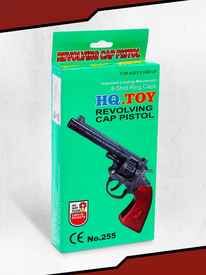 Пистолет «Ковбой», стреляет 8-зарядными пистонами