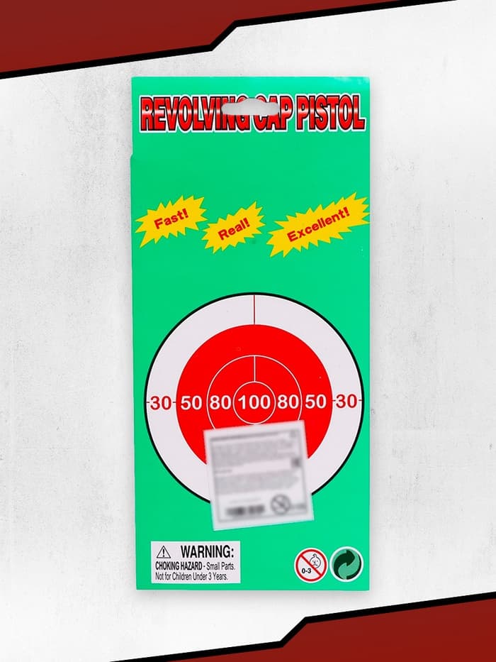 Пистолет «Ковбой», стреляет 8-зарядными пистонами