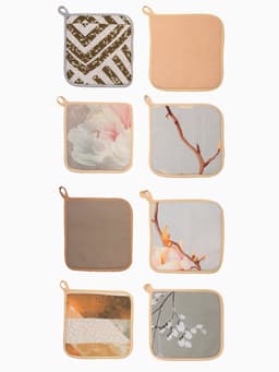 Прихватка 18×18 см, бязь 140 г/м², 100% хлопок, МИКС