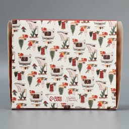 Коробка для кондитерских изделий «Новый год в стиле Хюгге», 17×20×6 см