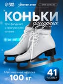 Коньки фигурные Winter Star с мехом, р. 41