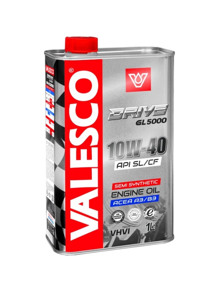 Масло полусинтетическое VALESCO DRIVE GL 5000 10W-40 API SL/CF, 1 л