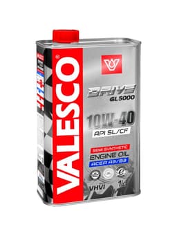 Масло полусинтетическое VALESCO DRIVE GL 5000 10W-40 API SL/CF, 1 л