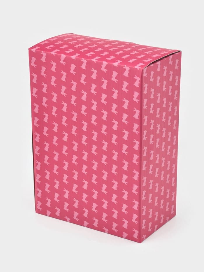 Подставка для яиц Доляна «Зайка», 25×18×9 см, доломит, розовая