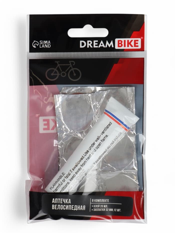 Аптечка велосипедная Dream Bike, 12 заплаток
