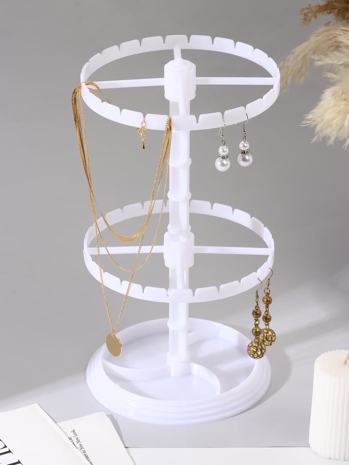 Подставка для украшений «QF. Карусель», универсальная, 16×16×28 см, белая