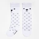 Гольфы новогодние детские Крошка Я «Мишка» 8-10 см, белый