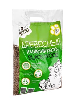 Наполнитель древесный «КОТЭ» Blackwood, 10 л
