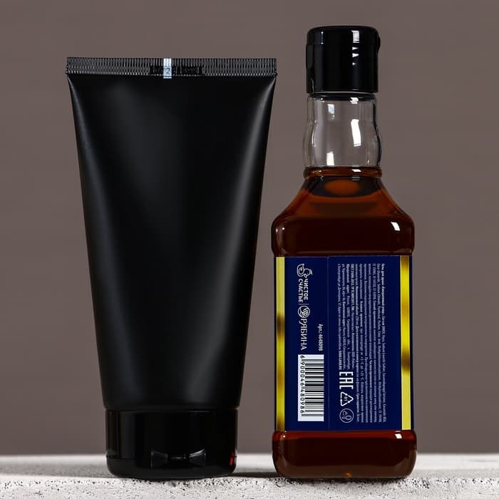 Подарочный набор «Богатства!», гель для душа виски 250 мл и гель для бритья 110 мл