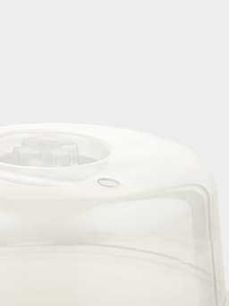 Крышка для СВЧ SparkPlast, d=25 см, h=10.5 см, прозрачная