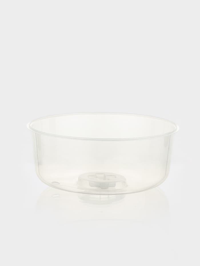 Крышка для СВЧ SparkPlast, d=25 см, h=10.5 см, прозрачная