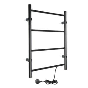 Полотенцесушитель электрический ТЕРА «Классика», 400×600 мм, 4 перекладины, черный