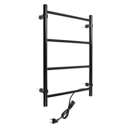Полотенцесушитель электрический ТЕРА «Классика», 400×600 мм, 4 перекладины, черный