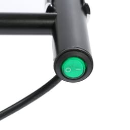 Полотенцесушитель электрический ТЕРА «Классика», 400×600 мм, 4 перекладины, черный