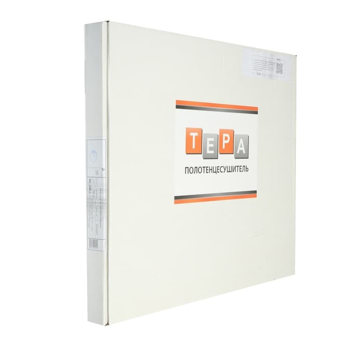 Полотенцесушитель электрический ТЕРА «Классика», 400×600 мм, 4 перекладины, черный