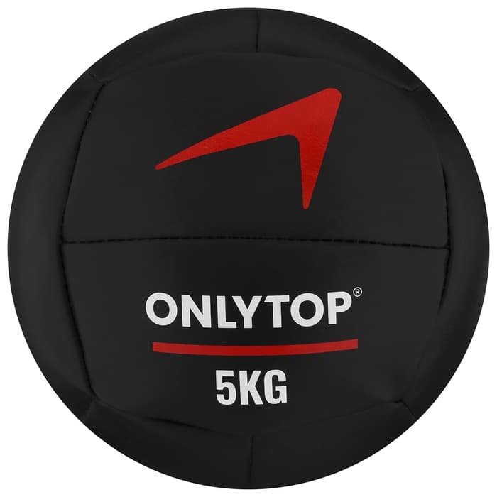 Медицинбол ONLYTOP, 5 кг, d=24 см