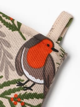 Варежка - прихватка «Доляна» Bullfinch, 20×27 см, 100% хлопок, ватин 250 г/м²