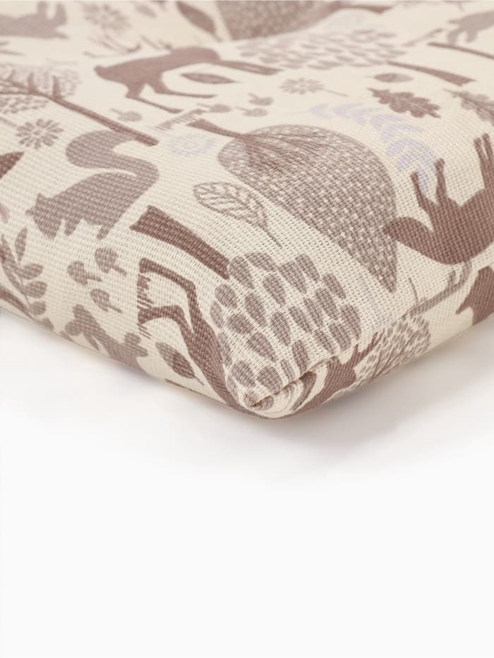 Подушка на стул «Доляна» Forest dwellers, 42×42 см, бежевая