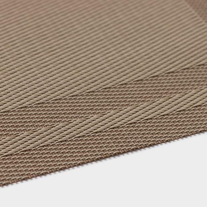 Салфетка сервировочная на стол Доляна «Окно», 45×30 см бежевая