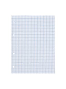 Сменный блок для тетрадей на кольцах А5, 80 листов в клетку, Calligrata, белый 100%