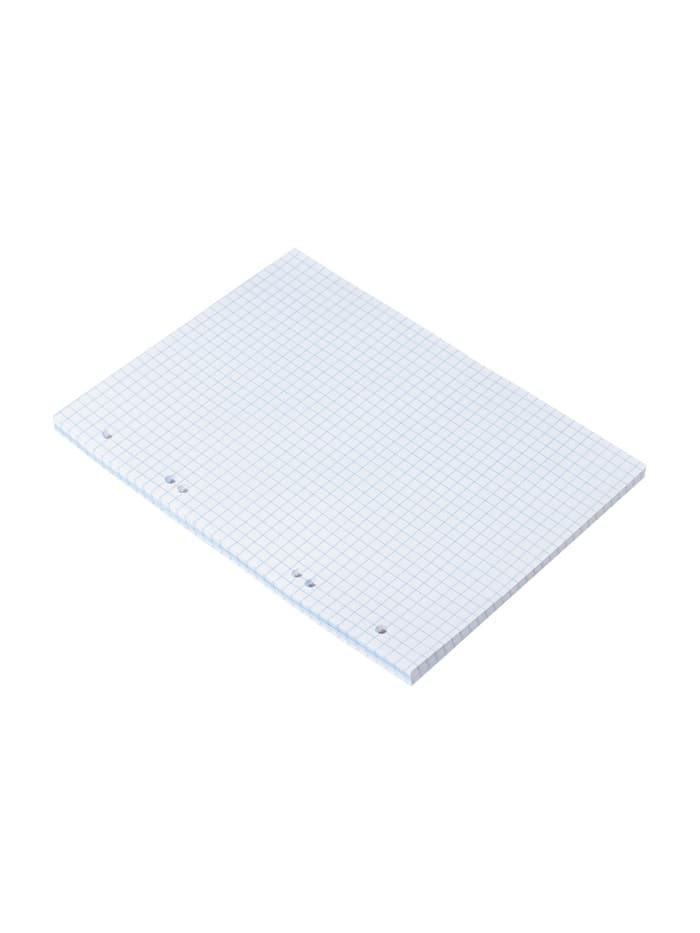 Сменный блок для тетрадей на кольцах А5, 80 листов в клетку, Calligrata, белый 100%