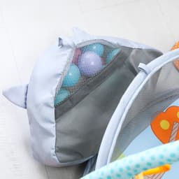 Развивающий коврик - манеж Крошка Я «Енот», 3 в 1, 68×68 см, 30 цветных шариков, 5 игрушек