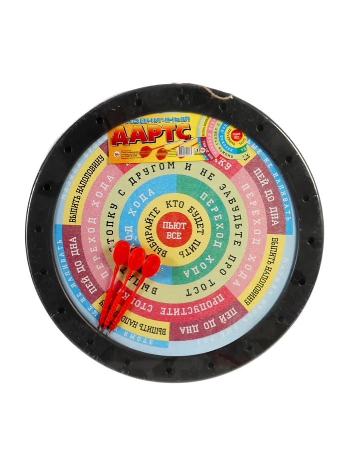 Дартс Задира-плюс «Праздничный», мишень 41×41 см, 3 дротика, 18+