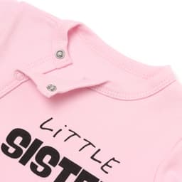 Комбинезон Крошка Я Sister, рост 62-68 см, цвет розовый