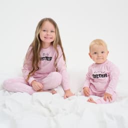 Комбинезон Крошка Я Sister, рост 86-92 см, цвет розовый