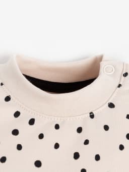 Костюм для девочки (джемпер, брюки) «Крошка Я. Киса», рост 68-74 см, бежевый