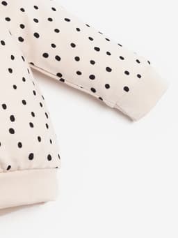 Костюм для девочки (джемпер, брюки) «Крошка Я. Киса», рост 68-74 см, бежевый