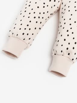 Костюм для девочки (джемпер, брюки) «Крошка Я. Киса», рост 68-74 см, бежевый