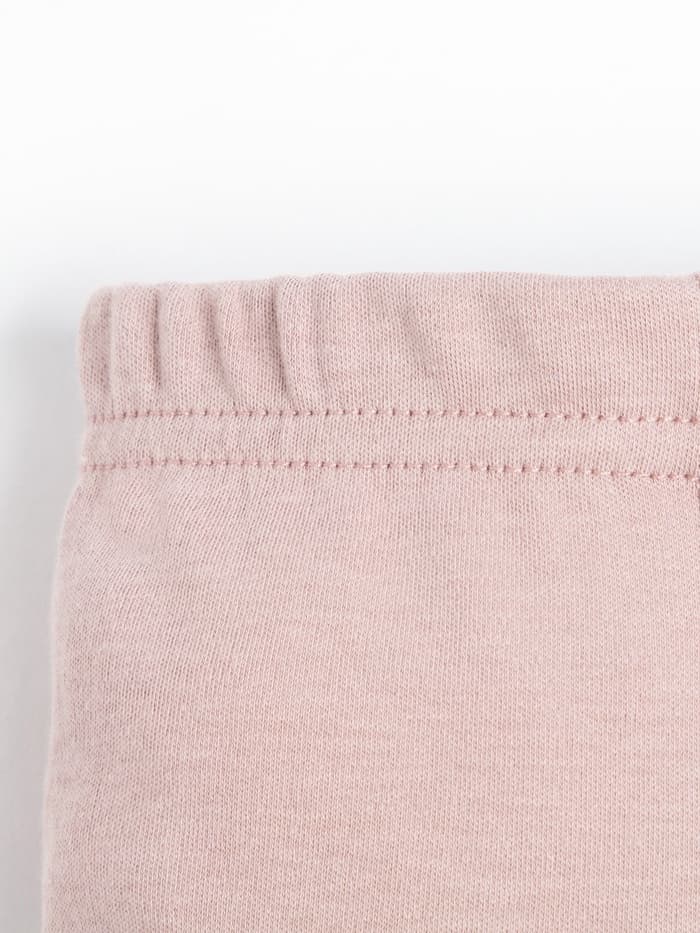 Комплект: платье и легинсы Крошка Я «Киса», рост 68-74 см, бежевый, розовый