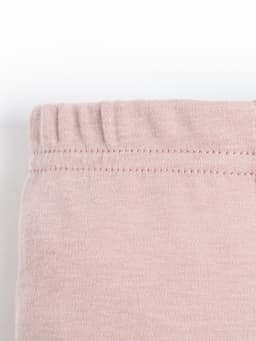 Комплект: платье и легинсы Крошка Я «Киса», рост 68-74 см, бежевый, розовый