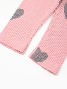 Костюм для девочки (джемпер, легинсы) «Крошка Я. Сердца», розовый, рост 62-68 см