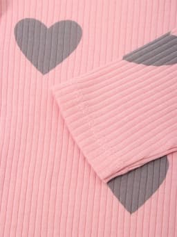 Костюм для девочки (джемпер, легинсы) «Крошка Я. Сердца», розовый, рост 62-68 см